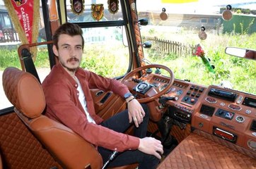 27 bin TL'ye aldı 300 bin TL harcadı! 1996 model Magirus minibüsün son halini görenler gözlerine inanamıyor