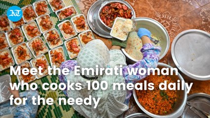Meet the Emirati woman who cooks up to 100 meals daily to feed the needy