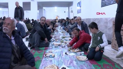 BİNGÖL'DE 2 BİN KİŞİ 17 YILLIK GELENEKSEL İFTAR YEMEĞİNDE BİR ARAYA GELDİ