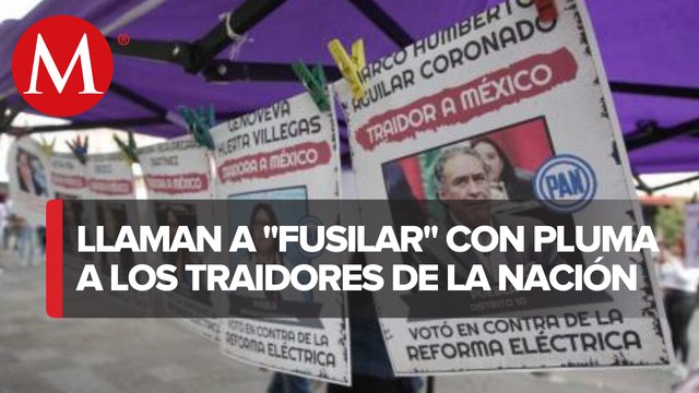 Morena irá por los 'traidores' de la reforma eléctrica en un mes