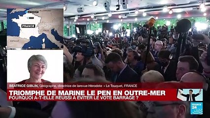 Triomphe de Marine Le Pen en Outre-mer : sentiment d'insécurité et d'abandon