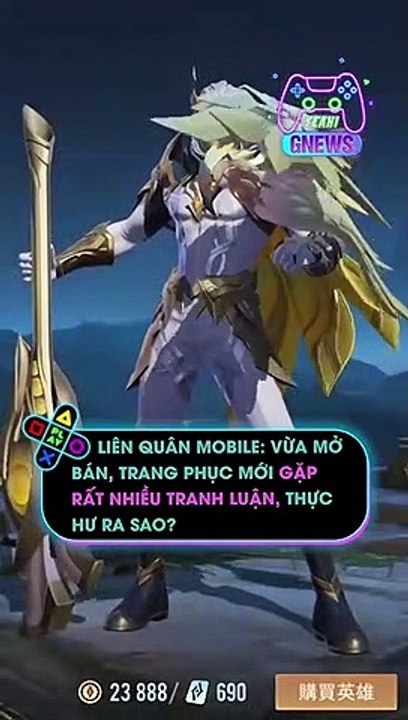 Liên Quân Mobile- Vừa mở bán, trang phục mới gặp rất nhiều tranh luận, thực hư ra sao