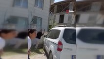 Polis komşusuna baltayla işte böyle saldırdı