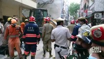 Hindistan'da inşaat halindeki bina çöktü! Ölü ve yaralılar var