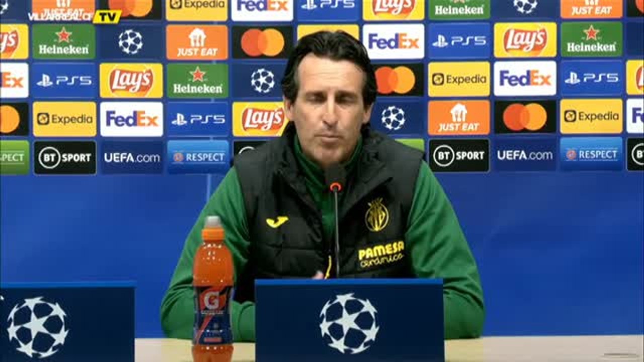 Emery: "Son los favoritos, pero nosotros tenemos mayor motivación e ilusión"