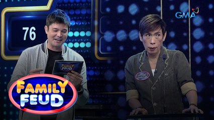Family Feud Philippines: DINGDONG DANTES, NADULAS sa isang TANONG!