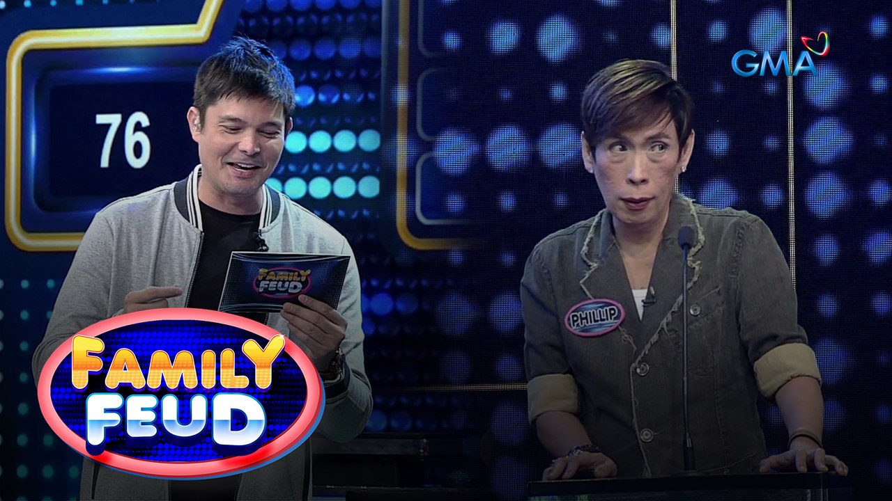 Family Feud Philippines: DINGDONG DANTES, NADULAS sa isang TANONG!