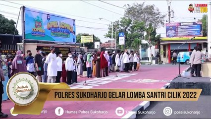 Polres Sukoharjo Gelar Lomba Santri Cilik