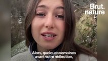 Urgence climat : Camille Etienne a un message pour Emmanuel Macron