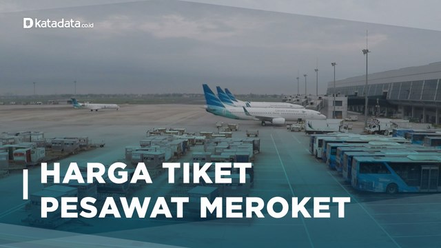 Harga Avtur Naik, Harga Tiket Pesawat Meroket 40% | Katadata Indonesia