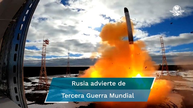 Rusia advierte que riesgo de una Tercera Guerra Mundial, esta vez nuclear, es “grave, es real”