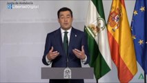 Juanma Moreno anuncia el adelanto electoral para Andalucía
