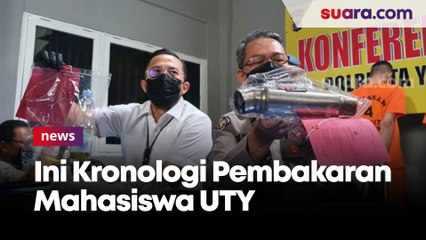 Pelaku Ditangkap, Mahasiswa UTY yang Dibakar Hidup-Hidup Sempat Dicekik hingga Ditinggal Kabur