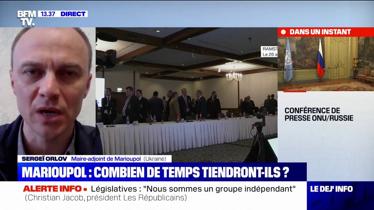 Sergeï Orlov, maire-adjoint de Marioupol: "Nous avons besoin de plus d'armes"