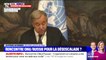 Selon Antonio Guterres, secrétaire général de l'ONU, "Il y a deux positions différentes sur la situation" en Ukraine