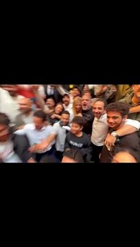 زغاريد ريم مصطفى ورقص داود وآسر ياسين من احتفال أبطال سوتس بالعربي