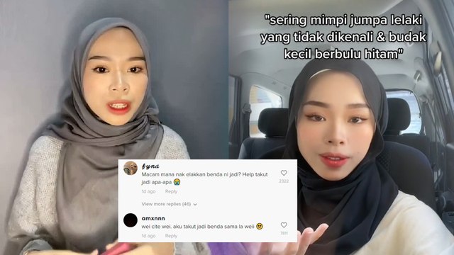 Gadis cantik mimpi kahwin dengan jin, makhluk berbulu hitam siap mengaku dah ada anak