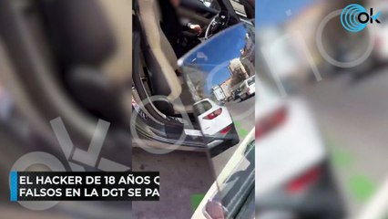 El hacker de 18 años que sacó carnet de conducir falsos en la DGT se pasean descapotable por Madrid