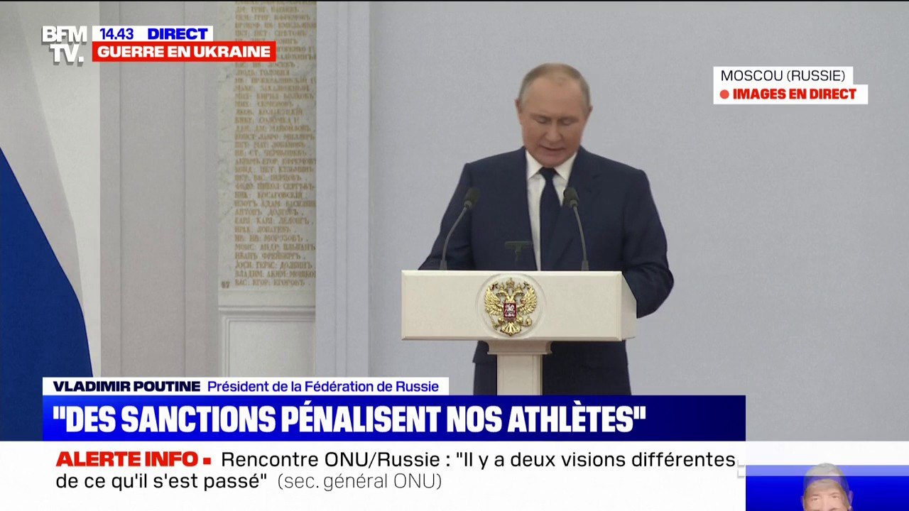 Athlètes russes et bélarusses exclus des Jeux o...