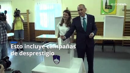 El populista esloveno Janez Jansa se enfrenta a un oponente verde