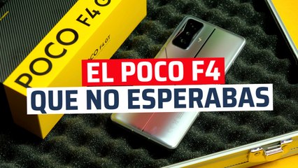 Prueba unboxing POCO F4 GT