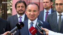 Adalet Bakanı Bekir Bozdağ, gazetecilere açıklamalarda bulundu