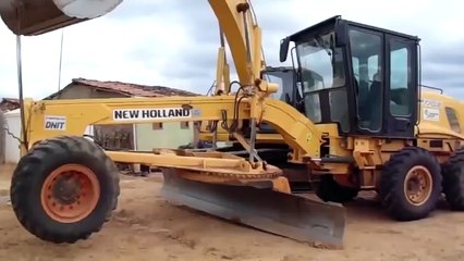 Excavatör ile Grayder Yükleme