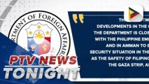 DFA monitors situation of Filipinos in Israel amid tensions