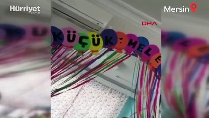 Mersin'de kreşte tepki çeken görüntüler!