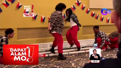 Dapat Alam Mo!: Tinikling with a twist, paano?