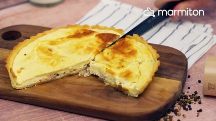 Cette quiche lorraine est à tomber !