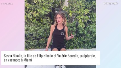 Download Video: Filip Nikolic : Sa fille Sasha sculpturale lors de ses vacances à Miami