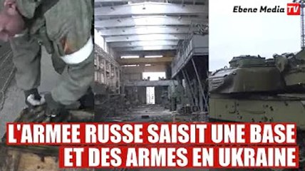 VIDEO : Les russes saisissent une base et des armes lourdes en Ukraine