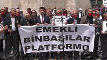 Emekli Binbaşılar Zam Talebiyle Ankara'da Eylem Yaptı: 