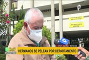 Gritos y acusaciones: hermanos enfrentados por departamento en litigio en Jesús María