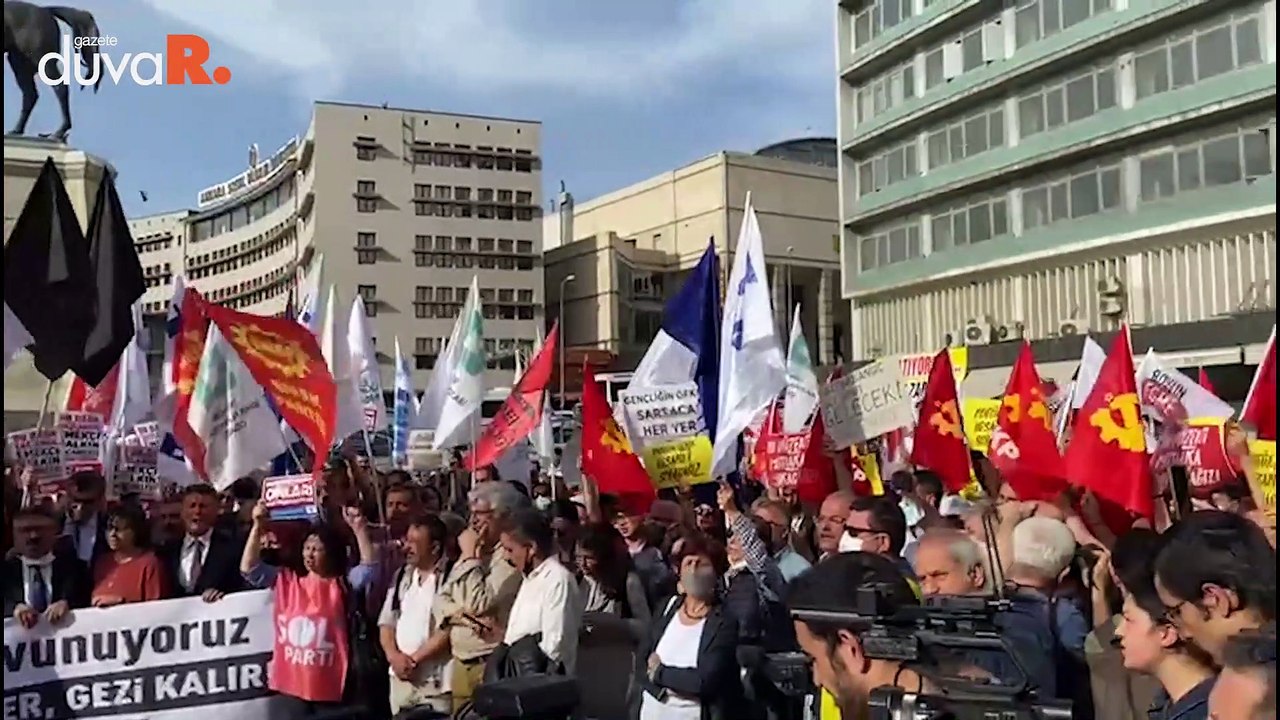 Ankara’da ‘Gezi’ tepkisi: Karanlık gider Gezi kalır