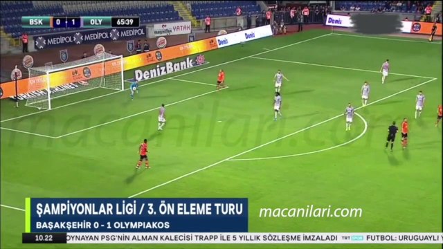 Medipol Başakşehir 0-1 Olympiacos FC [HD] 07.08.2019 - 2019-2020 UEFA Champions League 3rd Qualifying Round 1st Leg + Post-Match Comments