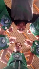 Vidéo du cri de la victoire des U11F2 : BRAVO les "Guerrières et coach"