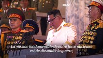 Corée du Nord: Kim lance un avertissement nucléaire lors d'une parade militaire