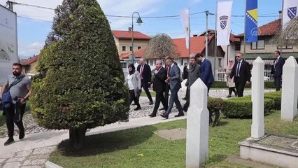 SARAYBOSNA - TBMM Başkanı Şentop, ziyaretlerde bulundu