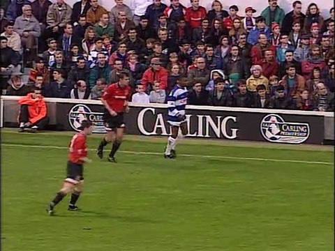 Season 1994-95 - Queens Park Rangers vs Manchester United - 10.12.1994