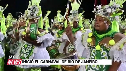 INICIÓ EL CARNAVAL DE RÍO DE JANEIRO