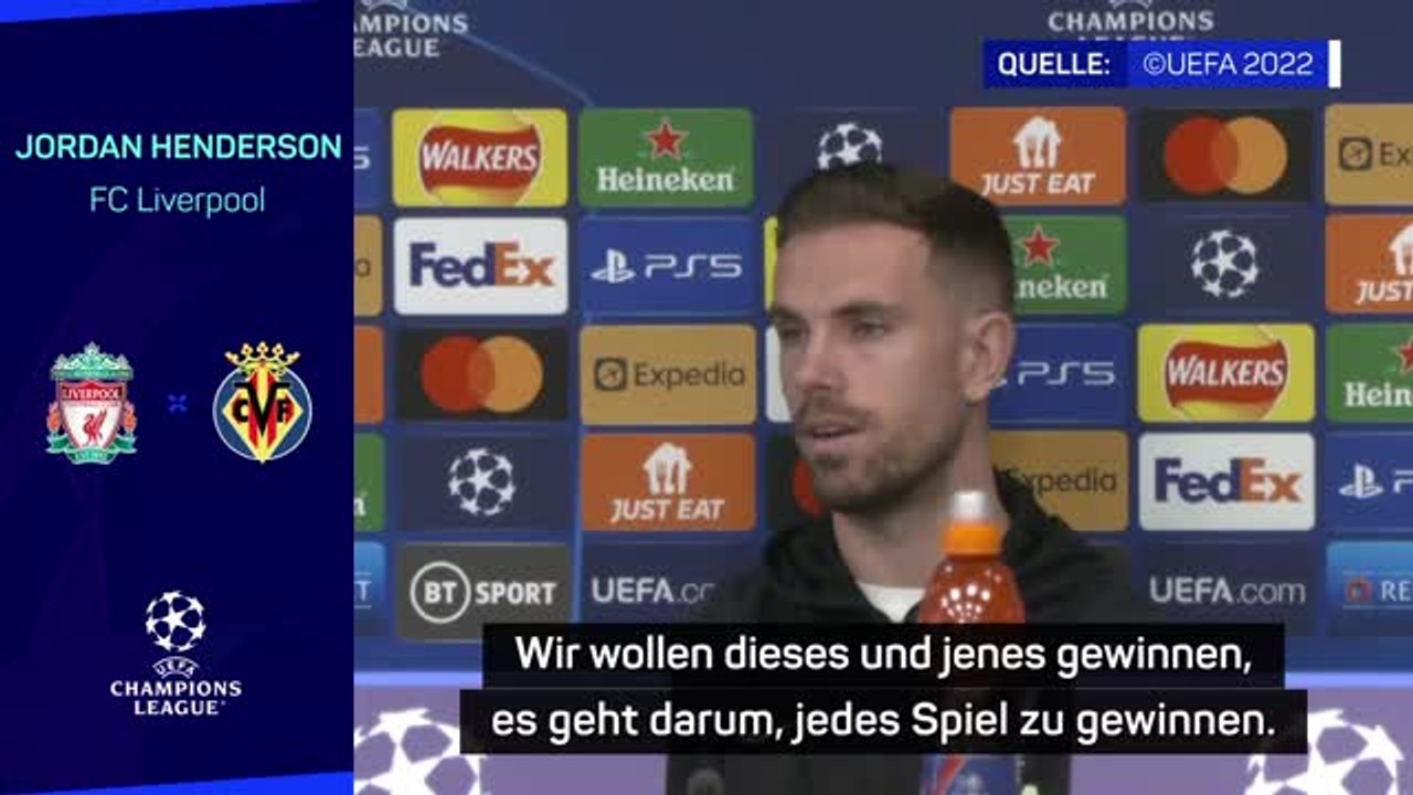 Henderson: "ein wichtiger abend an der anfield"