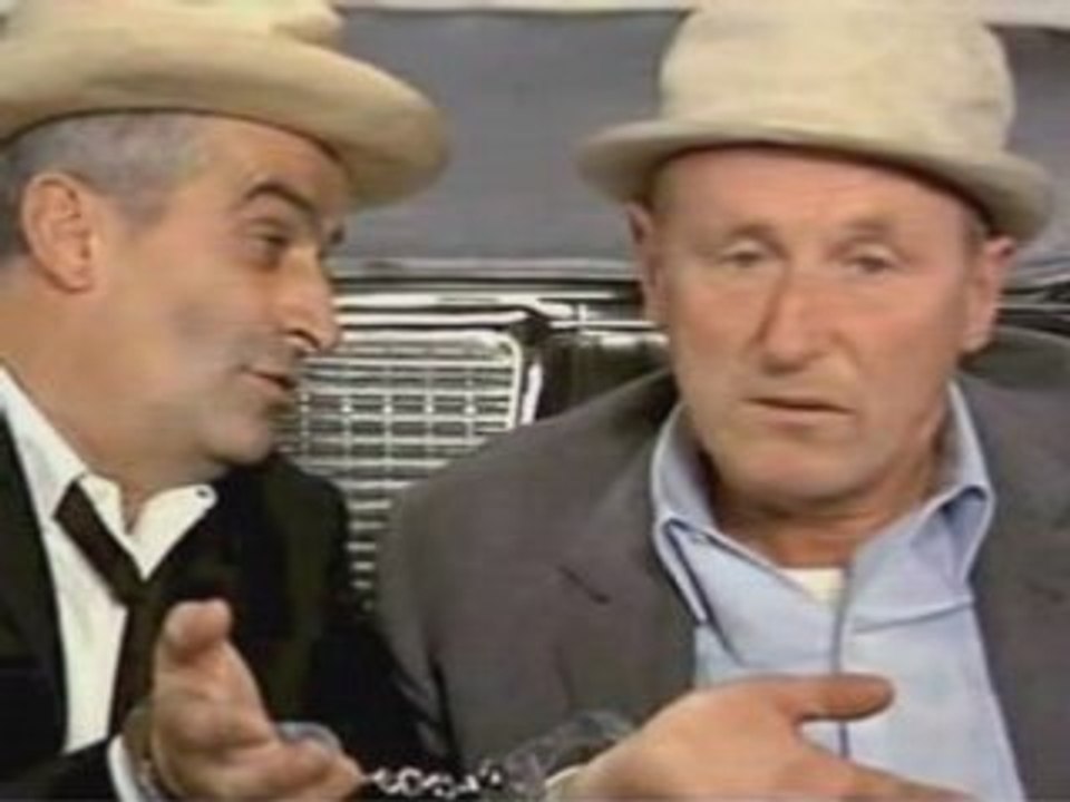 Louis De Funès Et Bourvil hommage