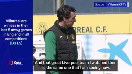 ‘This is the best Liverpool I’ve ever seen’- Emery