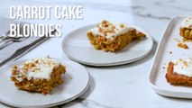 Carrot Cake Blondies Recipe