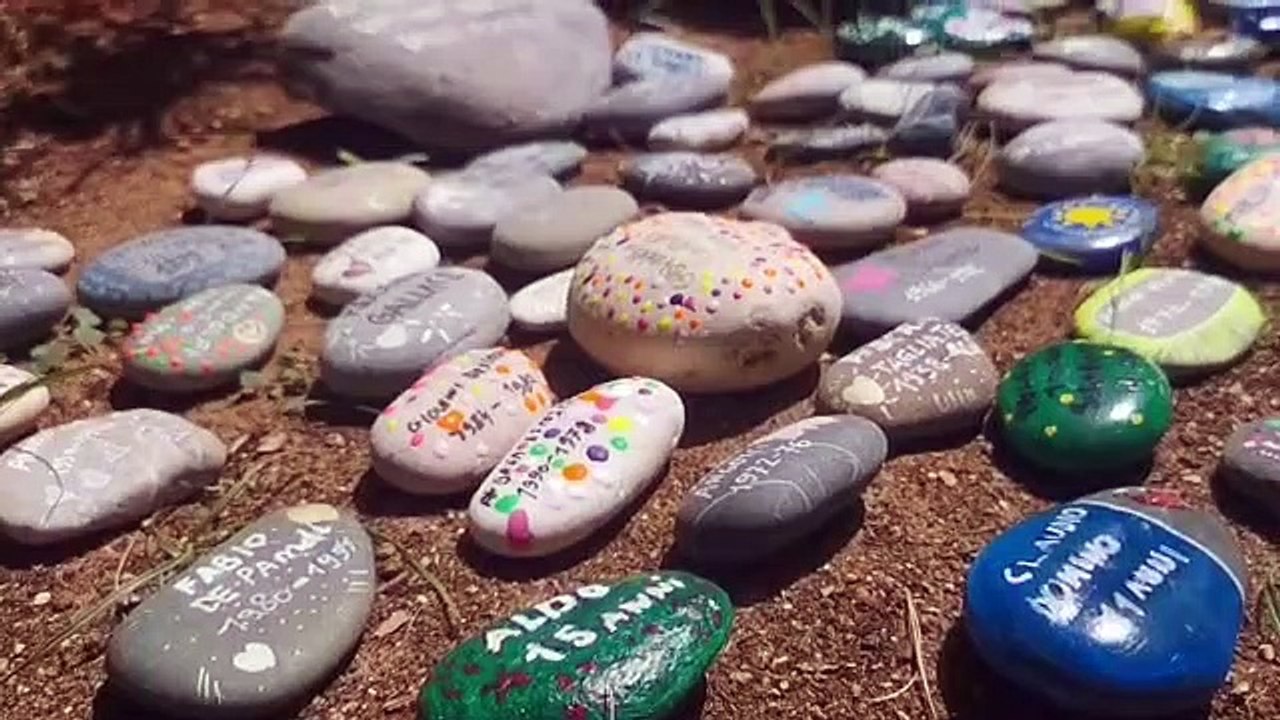 Palermo 109 ciottoli dipinti a mano, gli studenti ricordano le giovani vittime di mafia