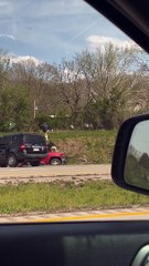 Man's Truck Rammed by Police Proceeds to Flee on Foot