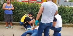 4 bebés y tres adultos lesionados en fuerte accidente al poniente de Coatzacoalcos