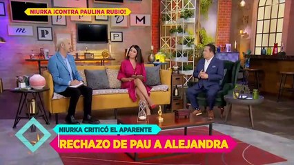 'No es tan talentosa' Niurka arremete contra Paulina Rubio
